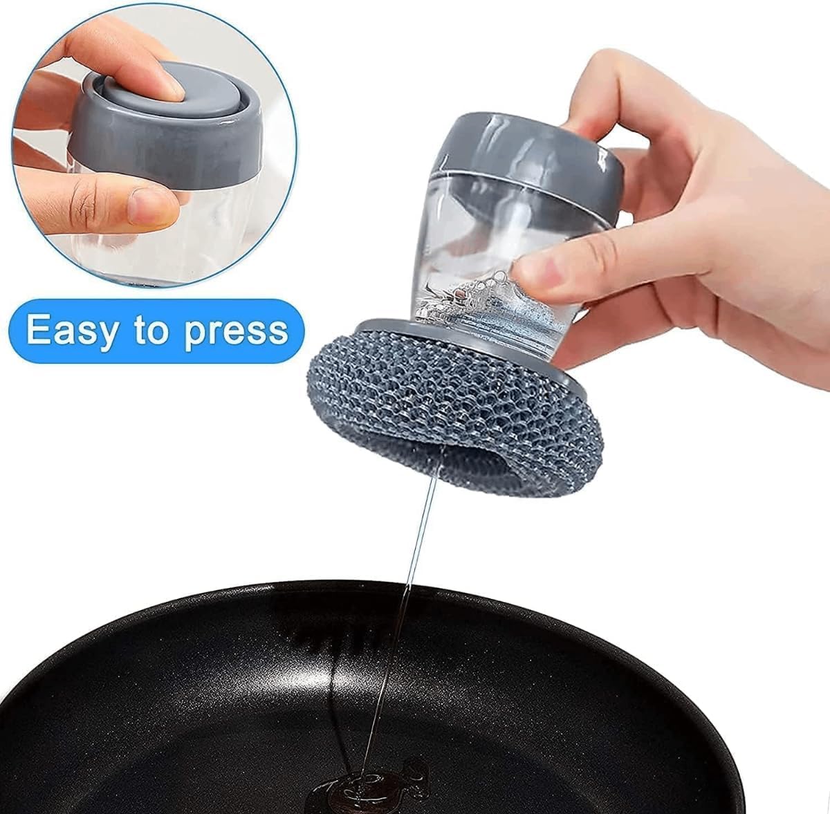 ScrubMate Soap Dispensing Kitchen Cleaning Brush