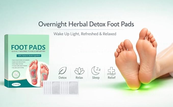 PureSoothe Herbal Overnight Foot Patches