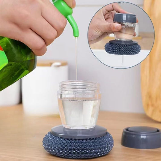 ScrubMate Soap Dispensing Kitchen Cleaning Brush