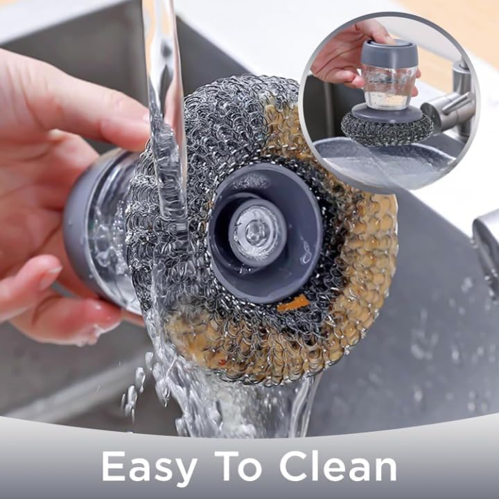 ScrubMate Soap Dispensing Kitchen Cleaning Brush