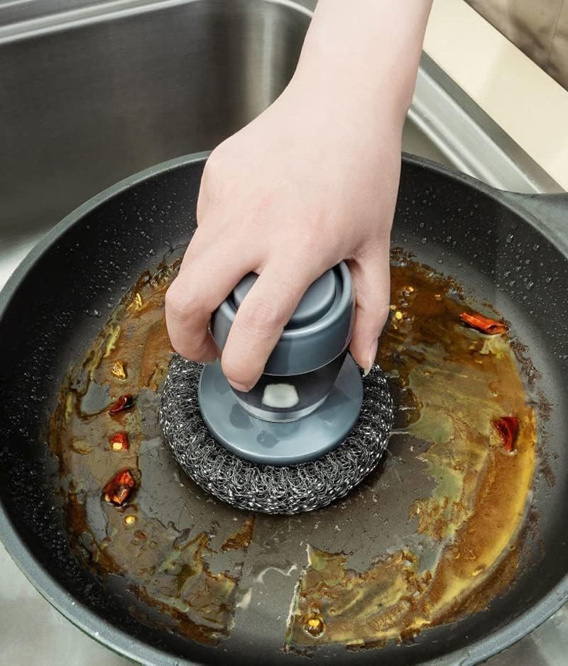 ScrubMate Soap Dispensing Kitchen Cleaning Brush