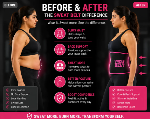 Adjustable Waist Trimmer Belt