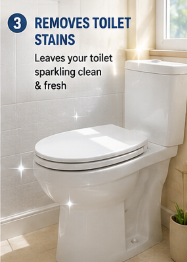 Magic Bubble Dual-Action Toilet & Drain Cleaning Tablets (24 Tablets)