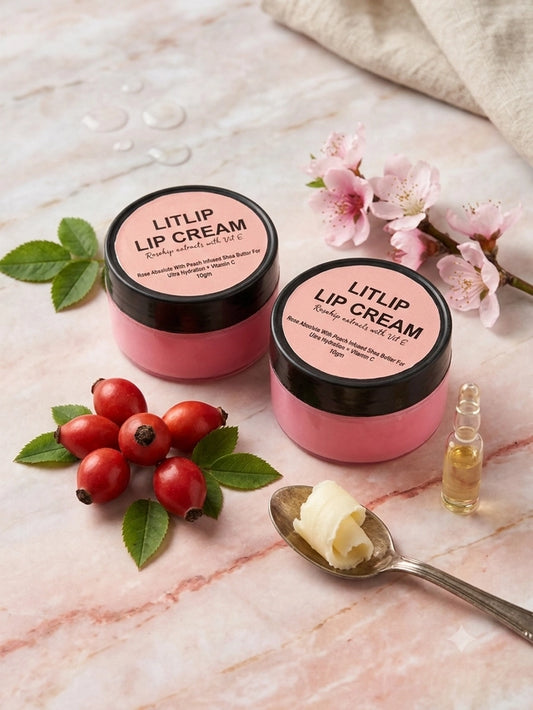 💋Lip Cream- Lip Brightening & Moisturizing Cream For Men and Women (Pack of 2)