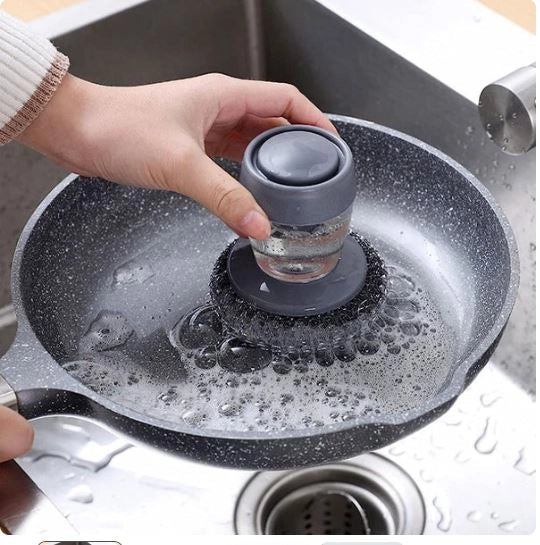 ScrubMate Soap Dispensing Kitchen Cleaning Brush