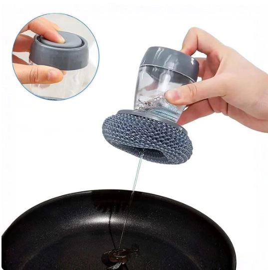 ScrubMate Soap Dispensing Kitchen Cleaning Brush