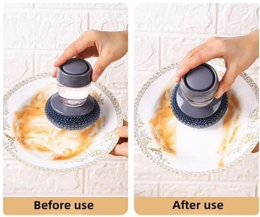 ScrubMate Soap Dispensing Kitchen Cleaning Brush