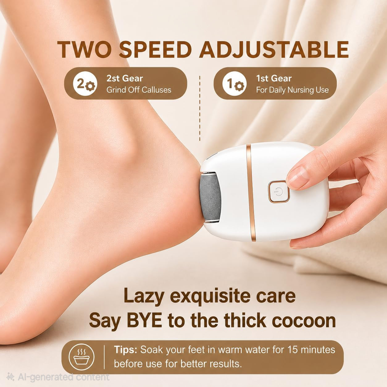 SoftStep Electric Callus Remover